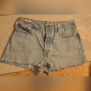 Levi's Blue Jean Shorts Classic Style